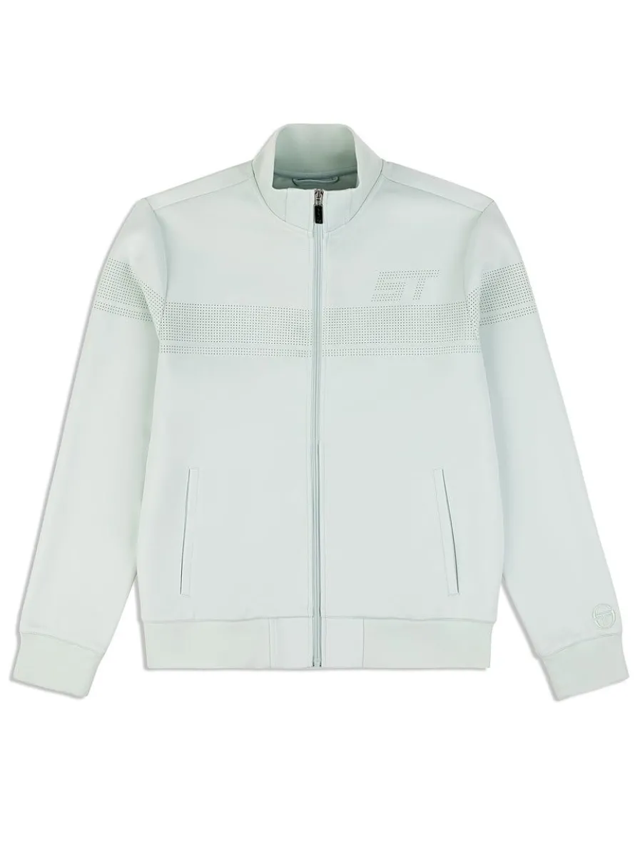 Perforata Track Jacket- Surf Spray