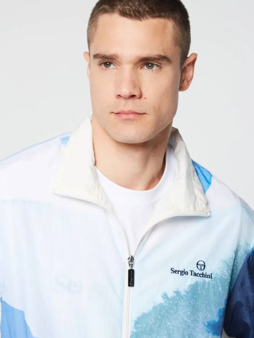 Spiaggia Track Jacket- Maritime Blue/ Multi