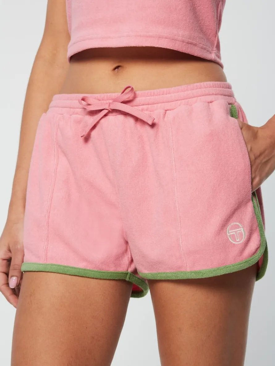 Laura High Waist Short- Wild Rose