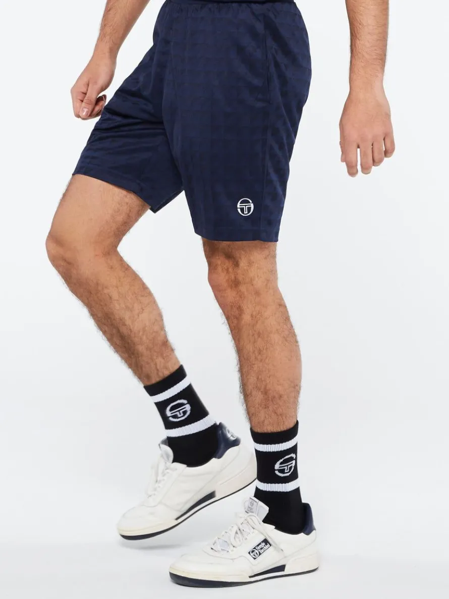 Geo Short-Maritime Blue