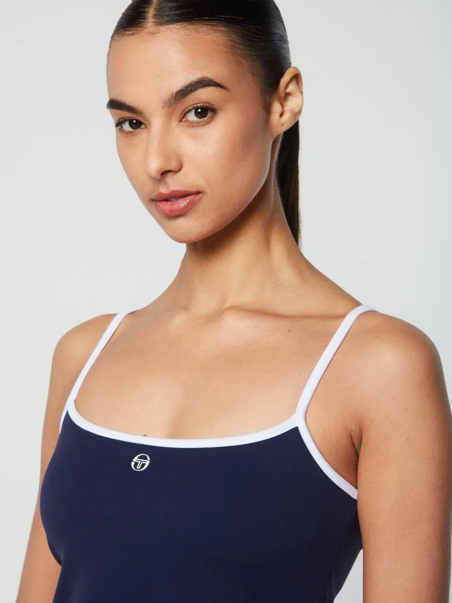 Elisa Dress- Maritime Blue