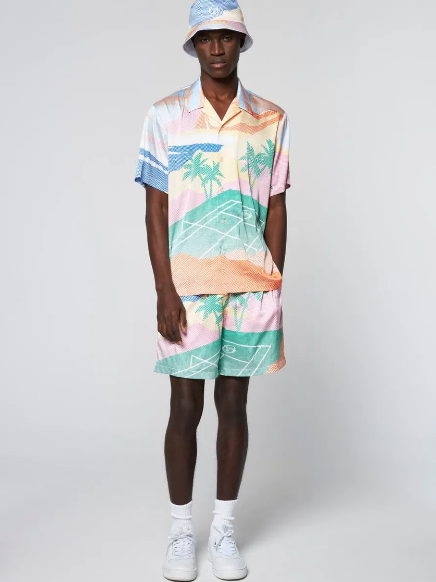 Riviera Reversible Bucket Hat- Deep Mint/ Multi