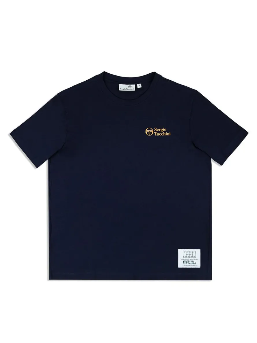 Onda T-Shirt- Maritime Blue