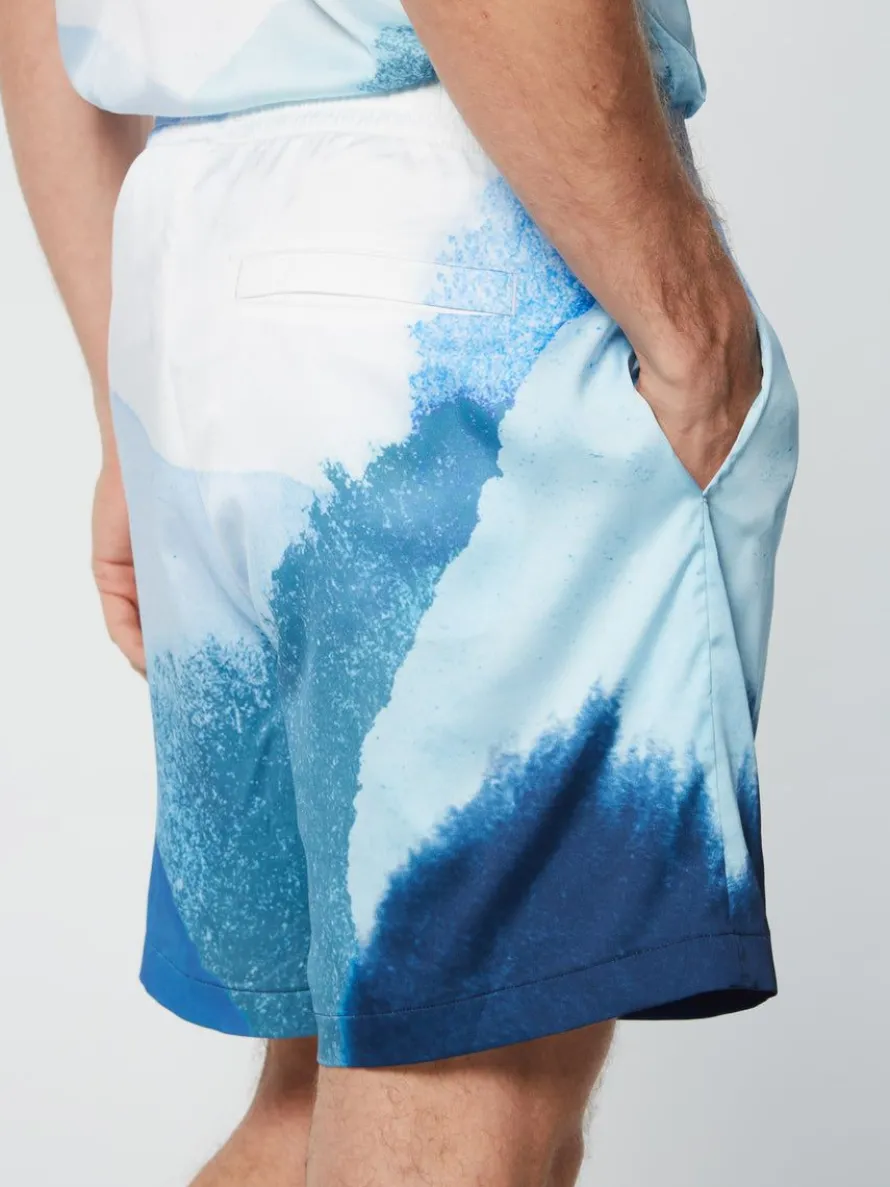 Spiaggia Cabana Short- Maritime Blue/ Multi