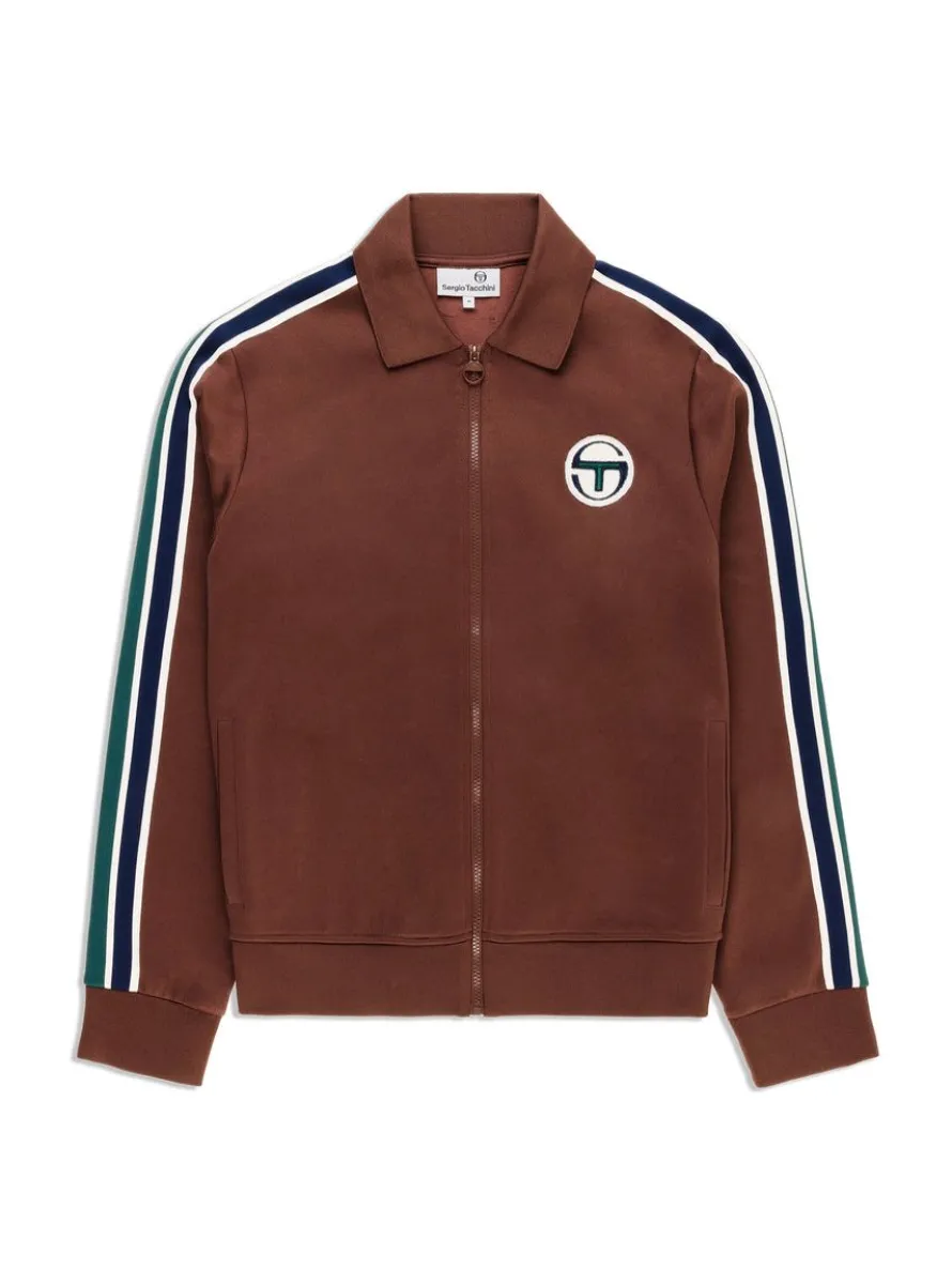 Monte Track Jacket Archivio- Deep Mahogany