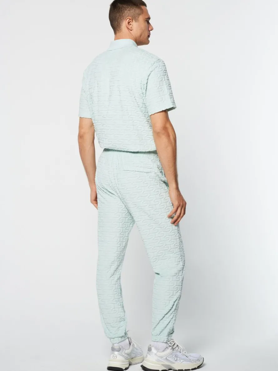 Livata Monogram Track Pant- Surf Spray