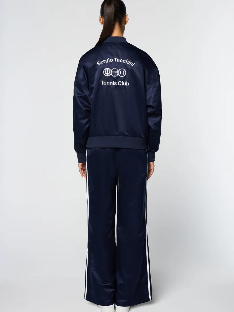 Miss Angela Bomber Jacket- Maritime Blue