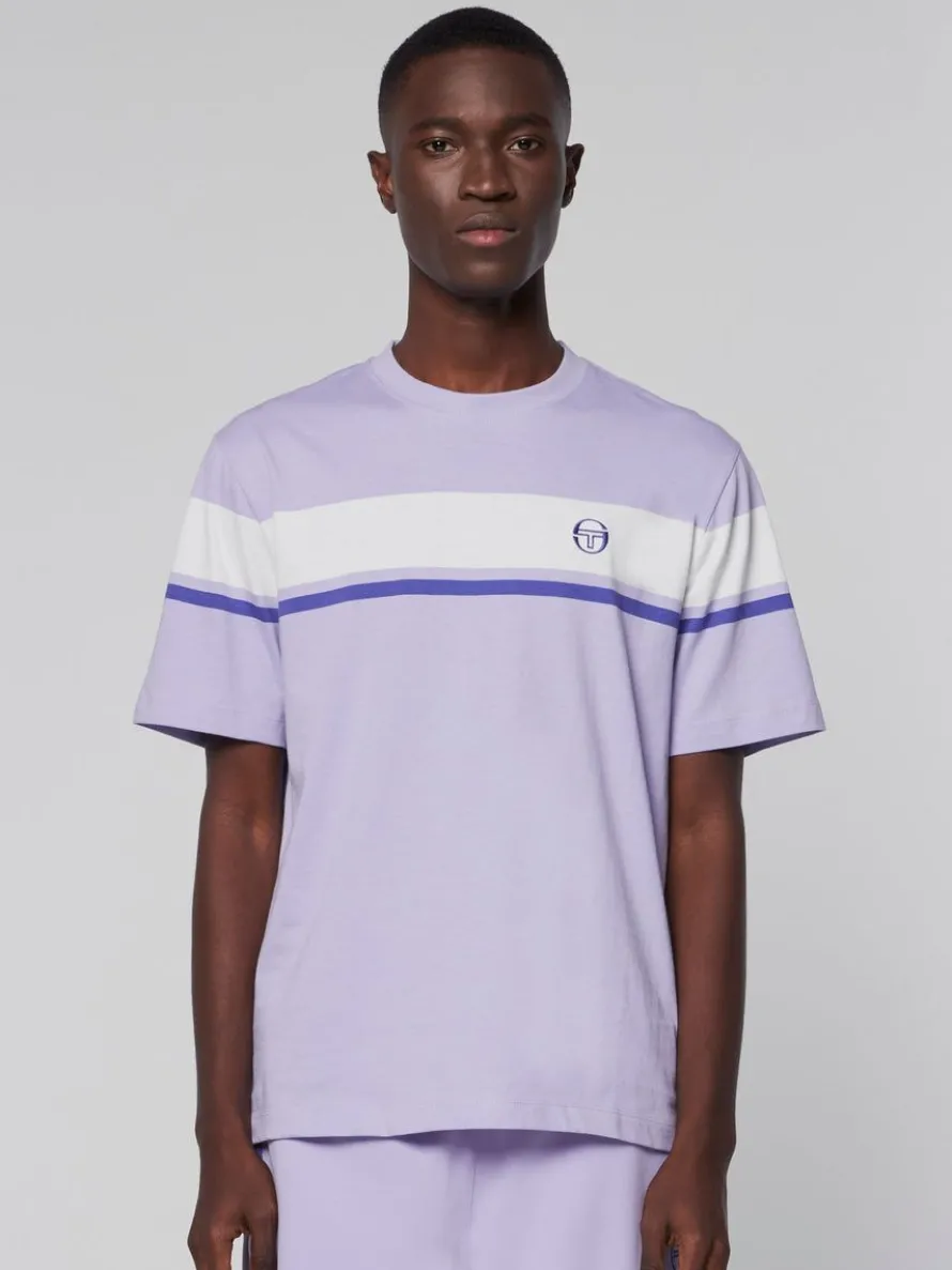 Damarindo T-Shirt- Lavender/ Gardenia