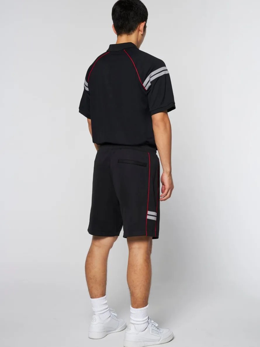 Ascot Track Short- Black