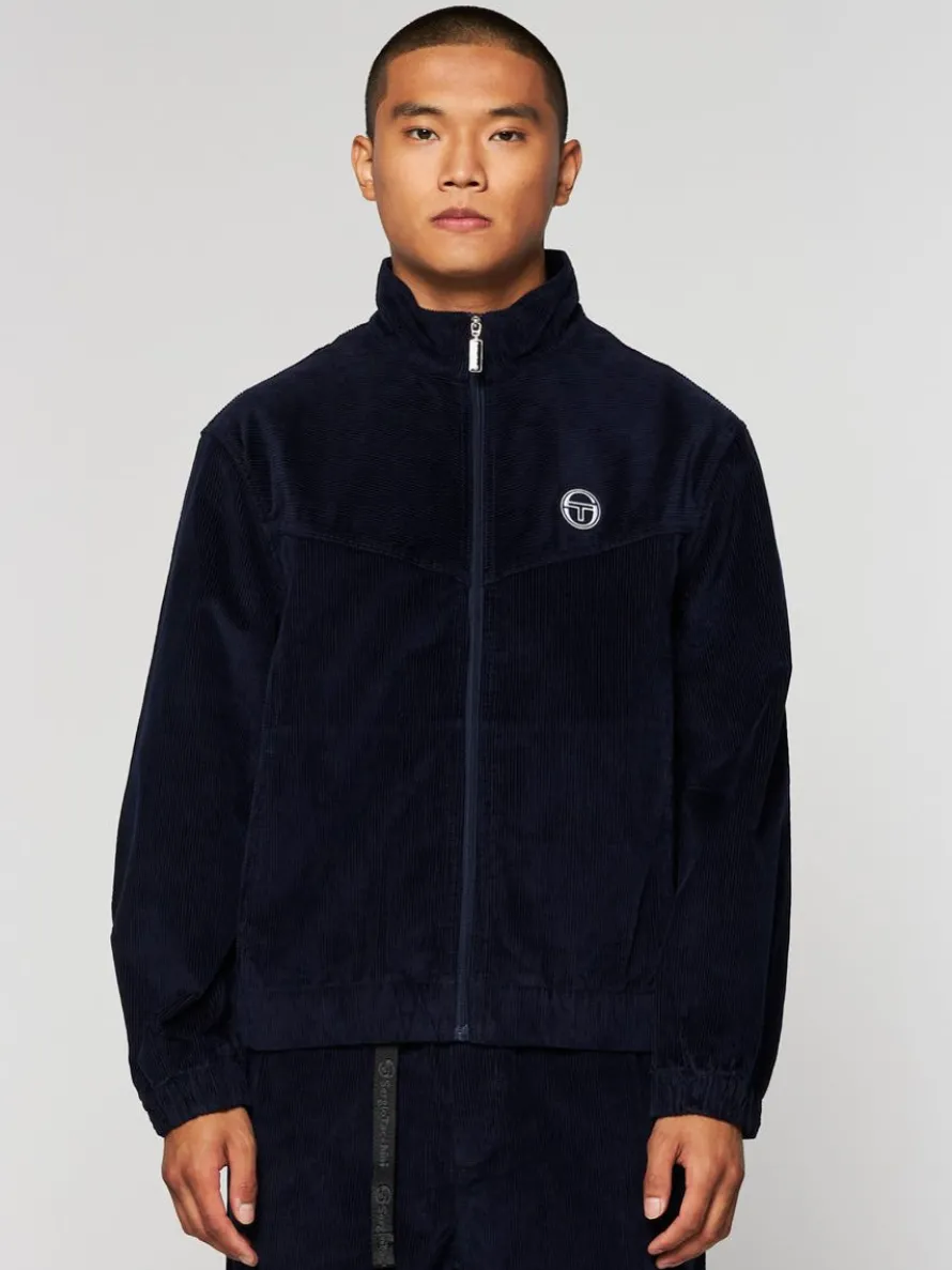 Coste Zip-Up Jacket- Maritime Blue