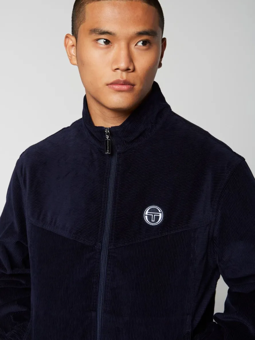 Coste Zip-Up Jacket- Maritime Blue
