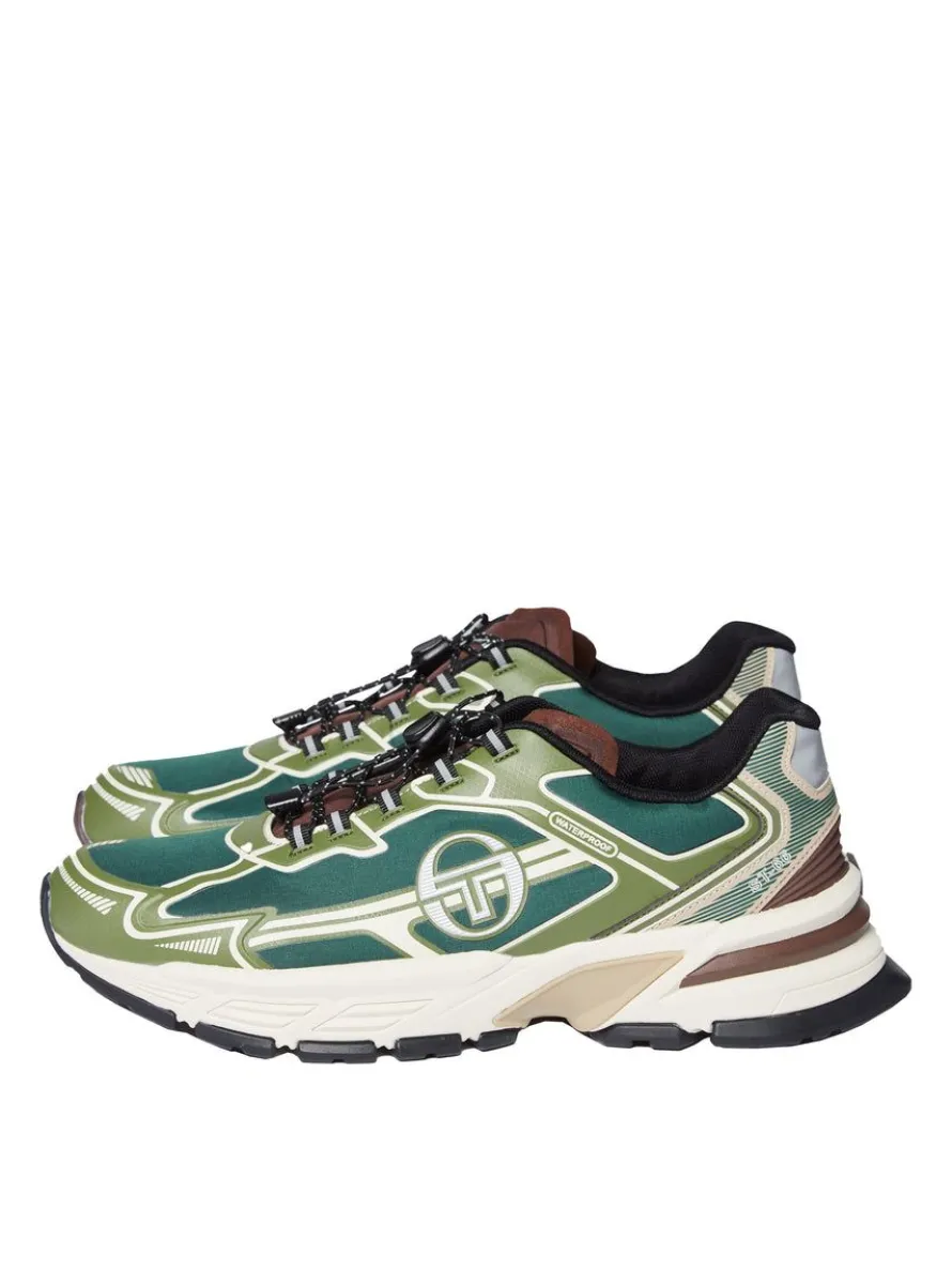 Y2K Trail Runner (Water-Resistant)- Botanical Garden/ Tofu/ Loden Green