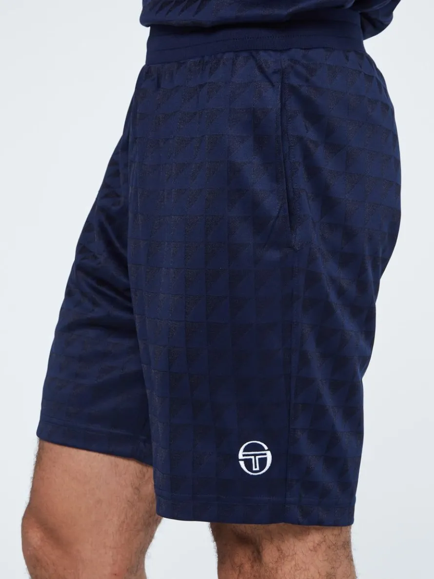 Geo Short-Maritime Blue