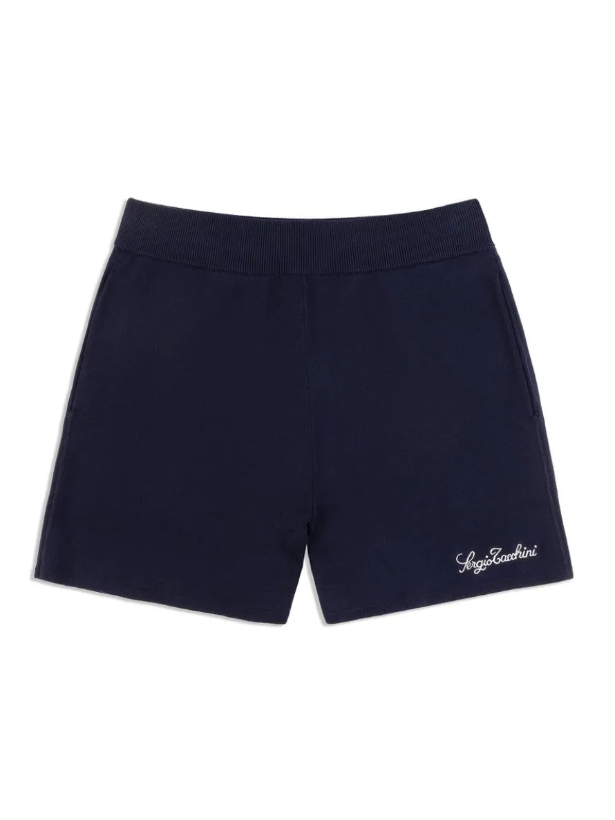 Roselli Knit Short- Maritime Blue
