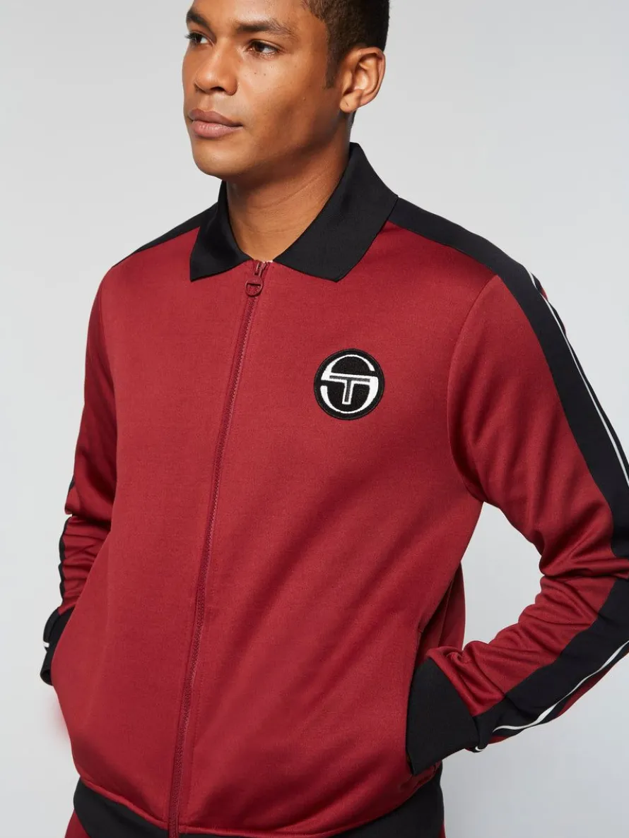 Monte Track Jacket Archivio- Merlot