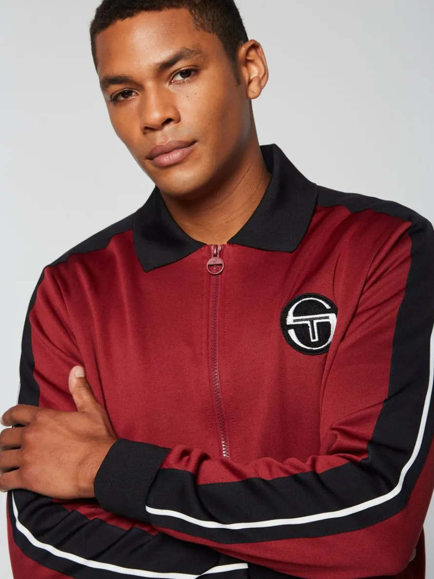 Monte Track Jacket Archivio- Merlot