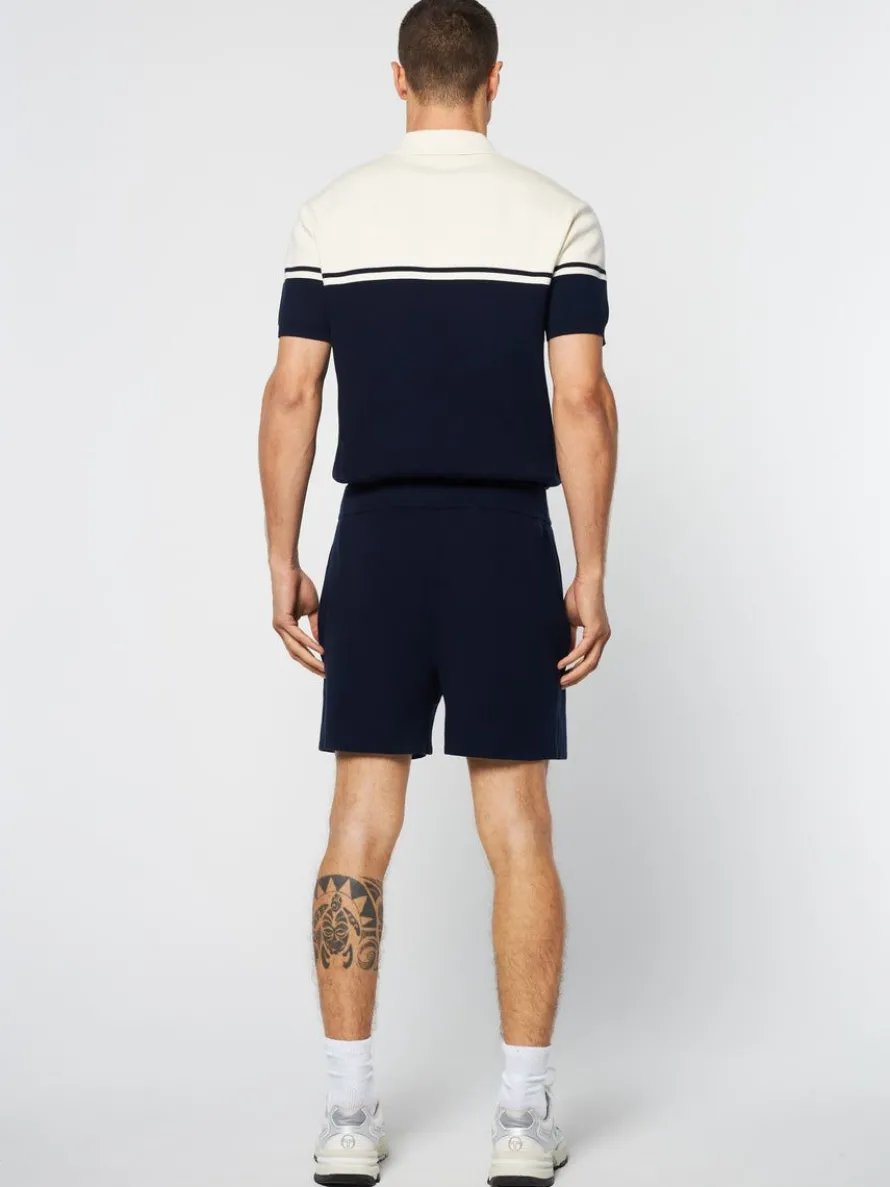 Roselli Knit Short- Maritime Blue