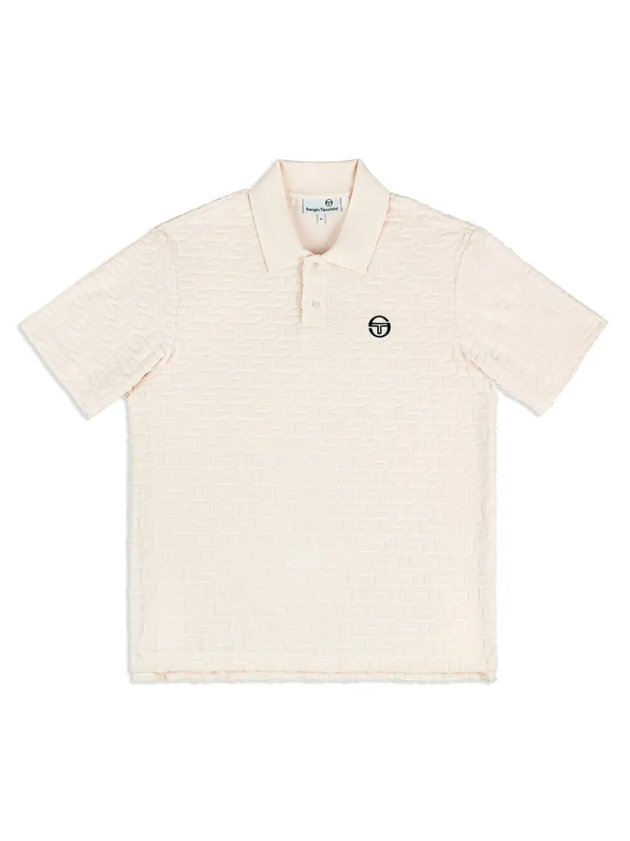Livata Monogram Polo- Gardenia