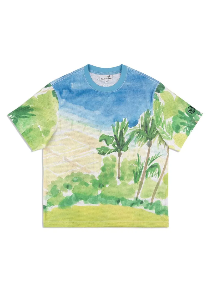 Spazio T-Shirt- Multi Print