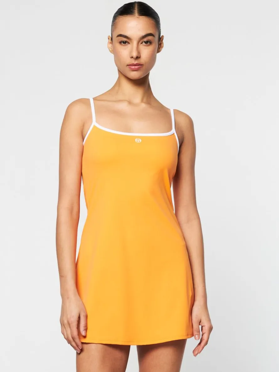 Elisa Dress- Tangerine