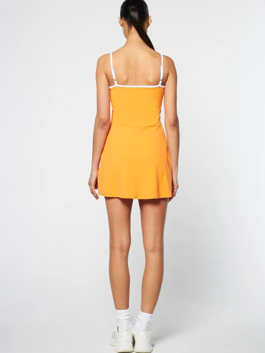 Elisa Dress- Tangerine