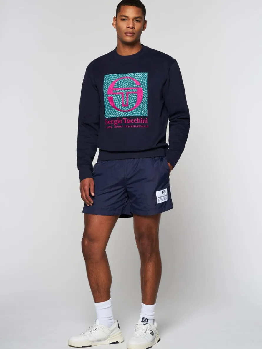 Warp Crewneck- Maritime Blue