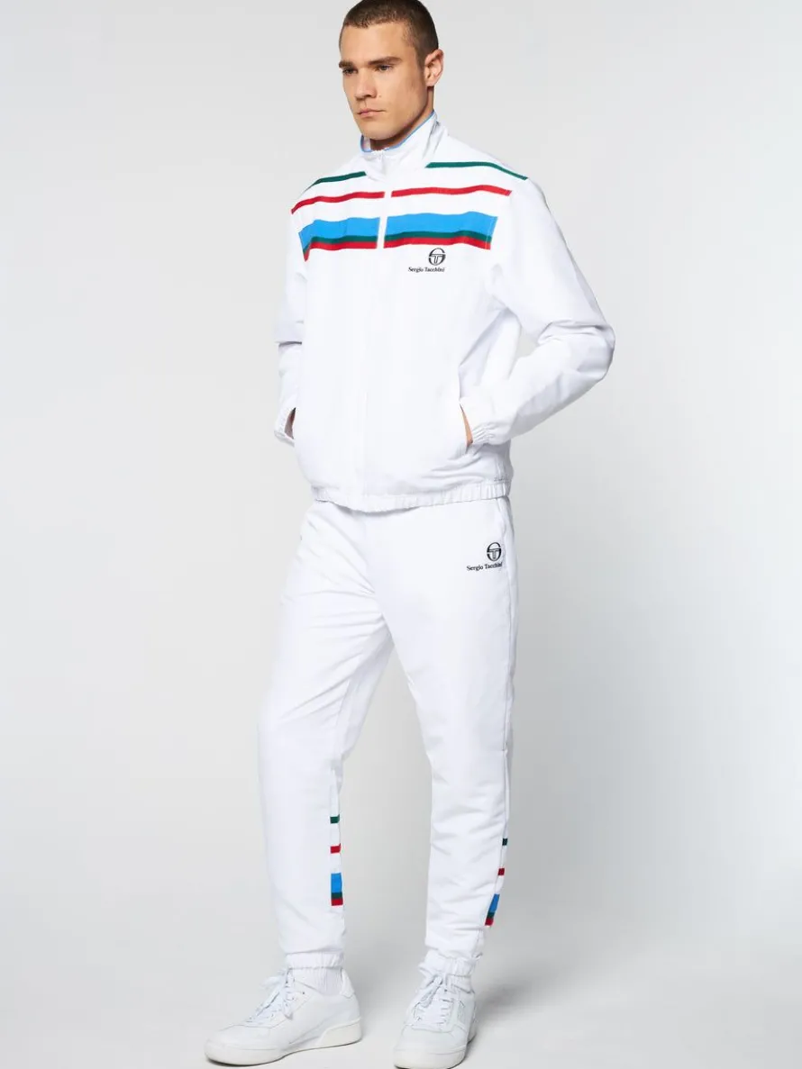 Denver Track Jacket- White