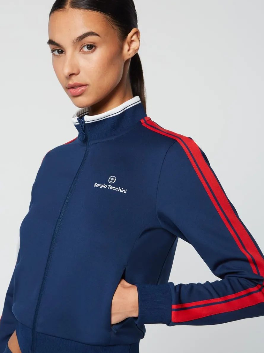 Women'S Damarindo Track Jacket- Maritime Blue
