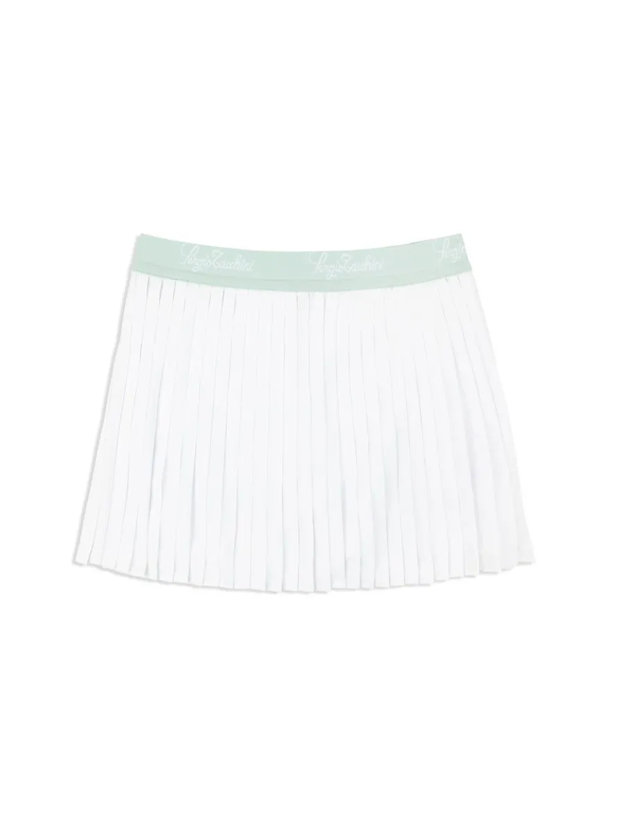 Zambrini Skort- Brilliant White