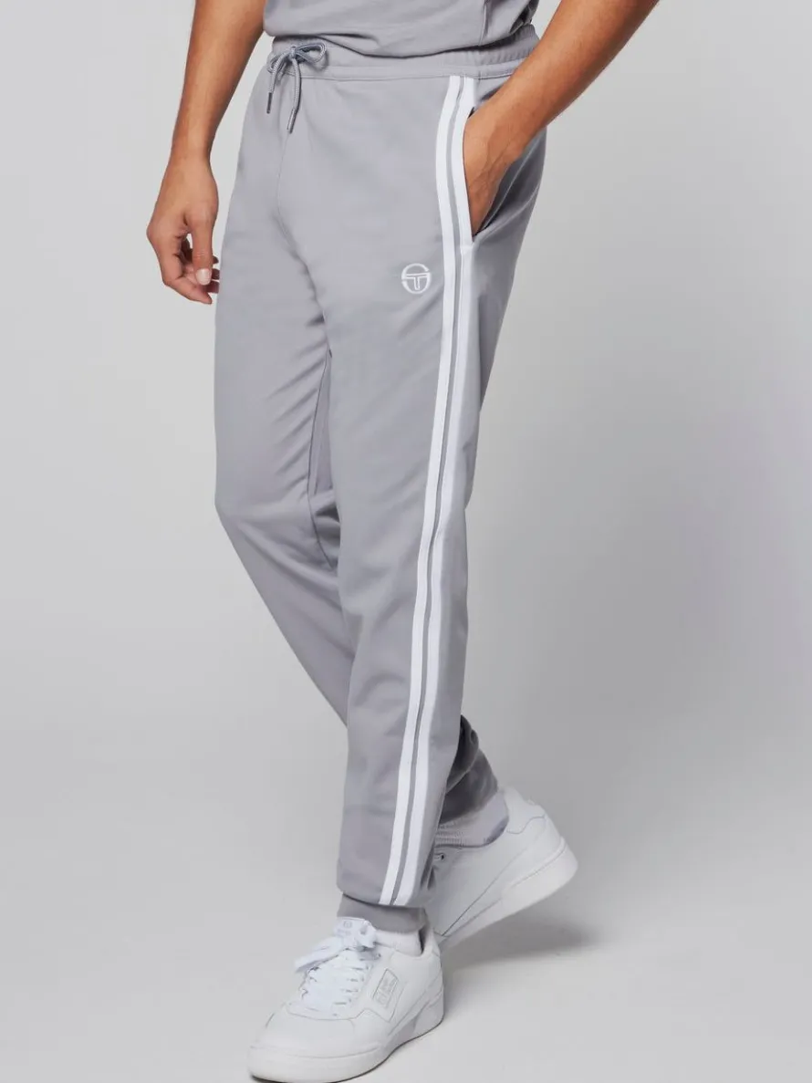 Damarindo Track Pant- Sleet/ White
