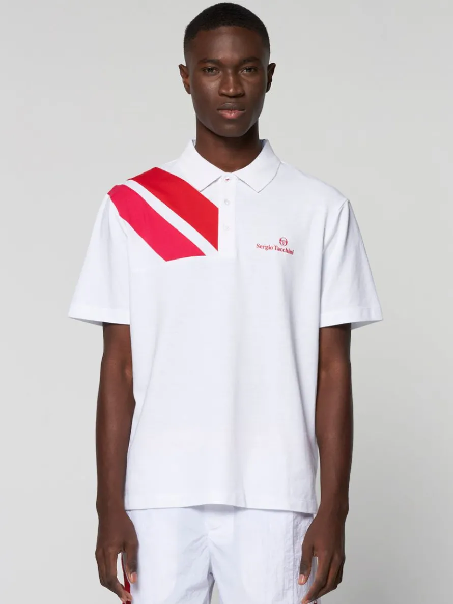 Ortica Tennis Polo- White