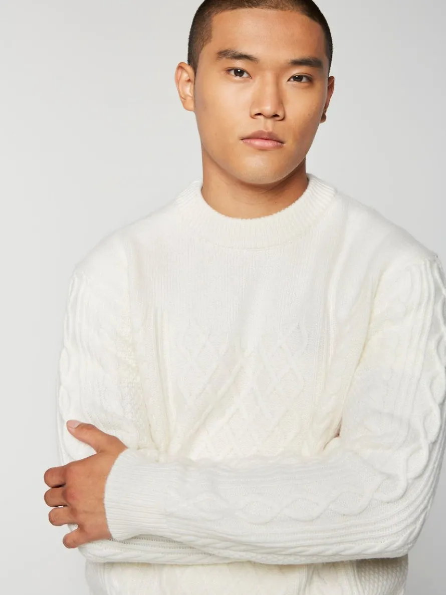 Cave Sweater- Gardenia