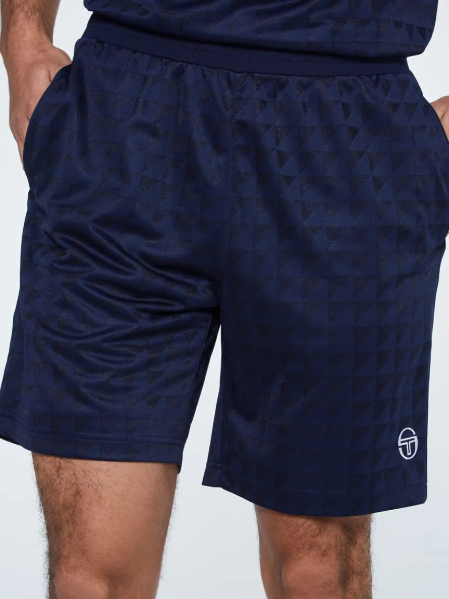 Geo Short-Maritime Blue