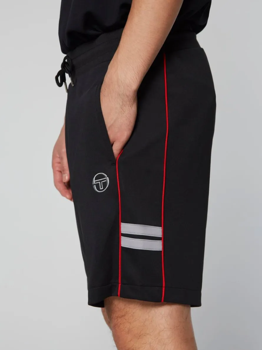 Ascot Track Short- Black
