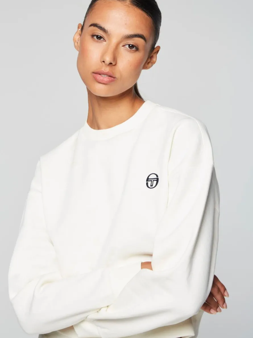 Monique Crewneck- Gardenia