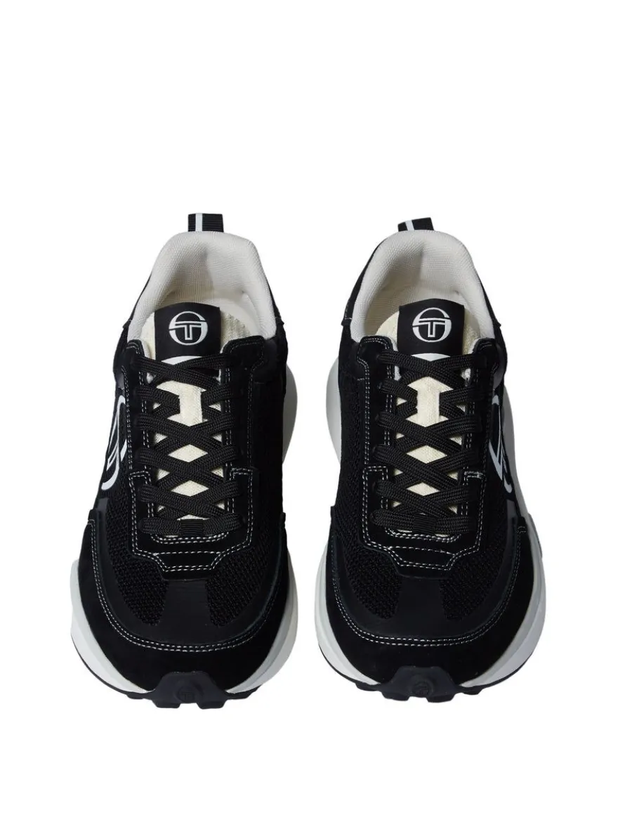 70'S Racer Sneaker- Raven/ Antique White/ December Sky