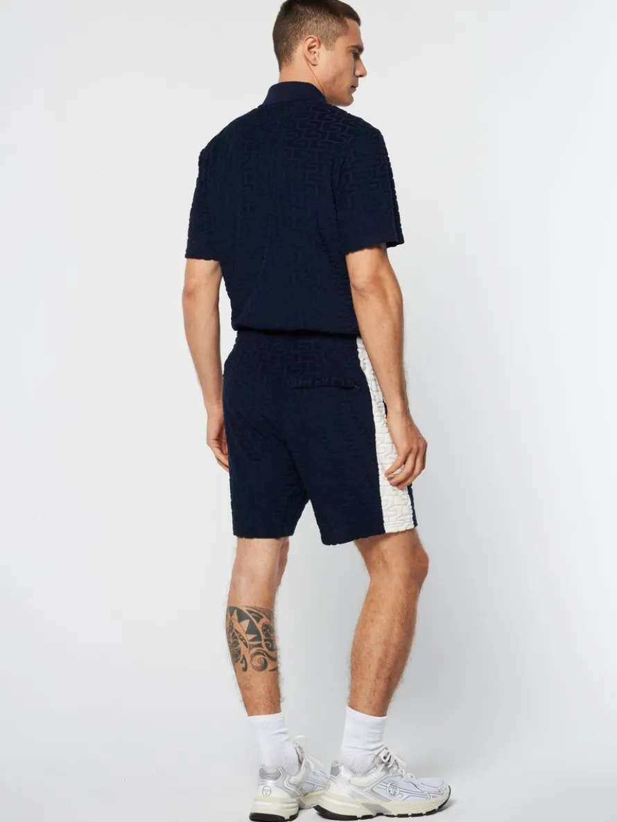 Livata Monogram Short- Maritime Blue