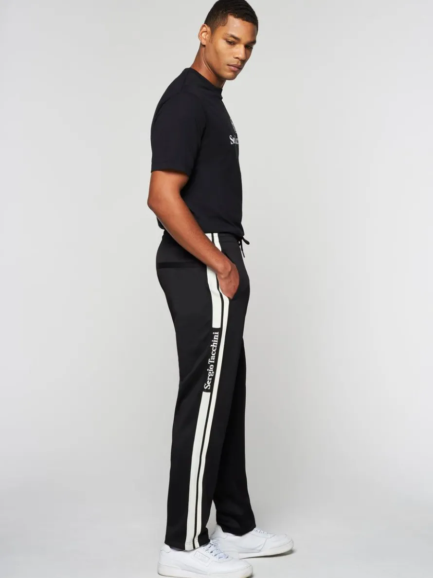 Gromo Tape Track Pant- Black Beauty
