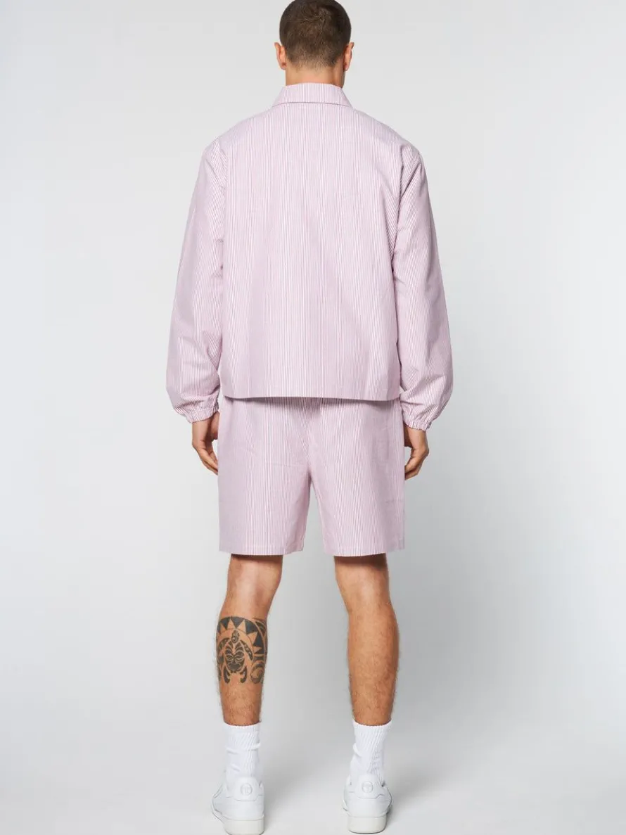 Benvolio Oxford Jacket- Wild Rose