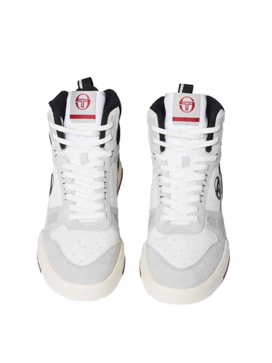Bb Court Hi Sneaker- White/ Tofu/ Quiet Grey