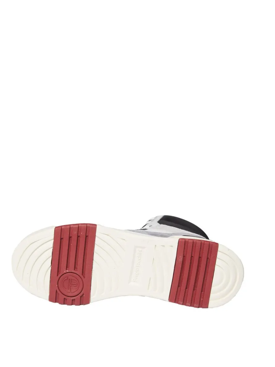 Bb Court Hi Sneaker- White/ Tofu/ Quiet Grey