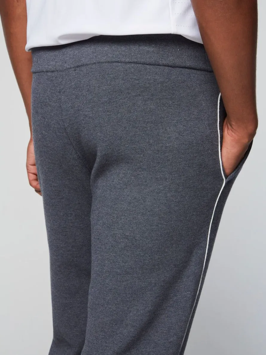 Nostra Track Pant- Dark Grey/ Melange