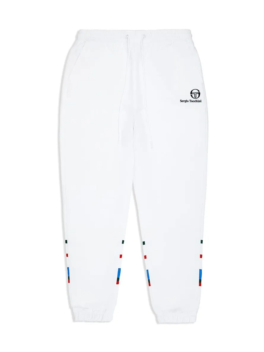 Denver Track Pants- White