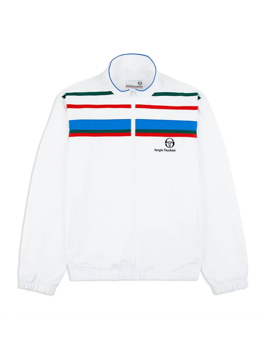 Denver Track Jacket- White