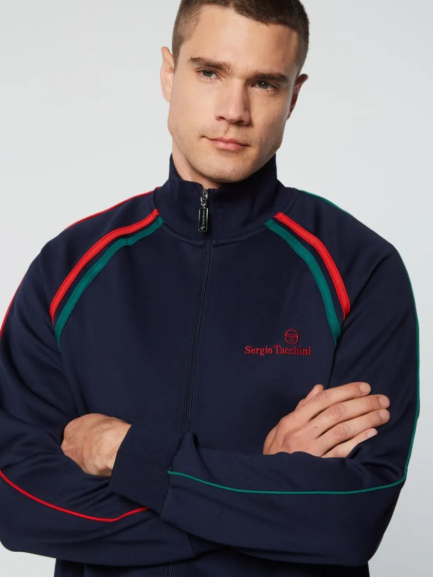 Ghibli Track Jacket Archivio- Maritime Blue