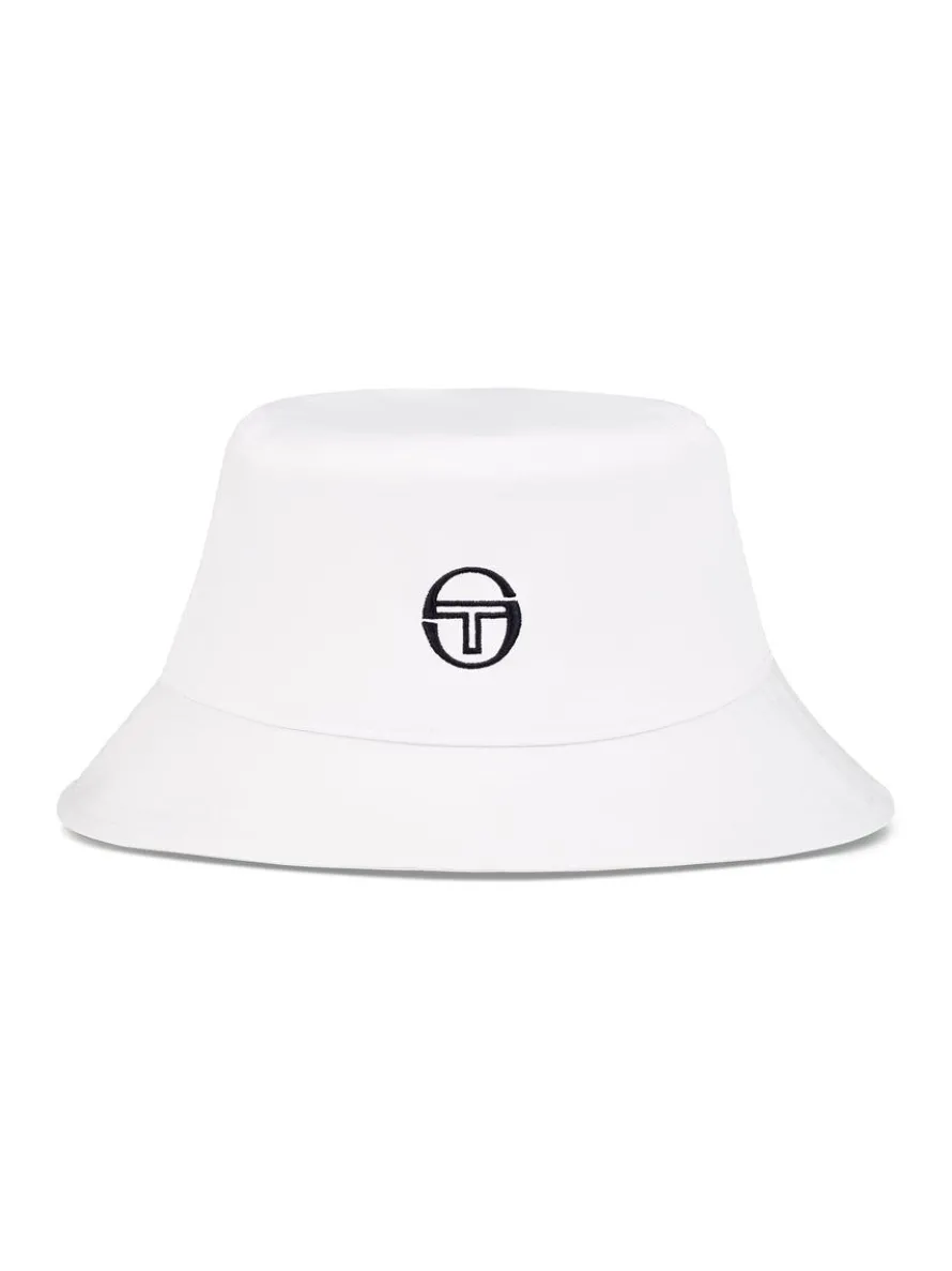 Vacanza Bucket Hat- Brilliant White