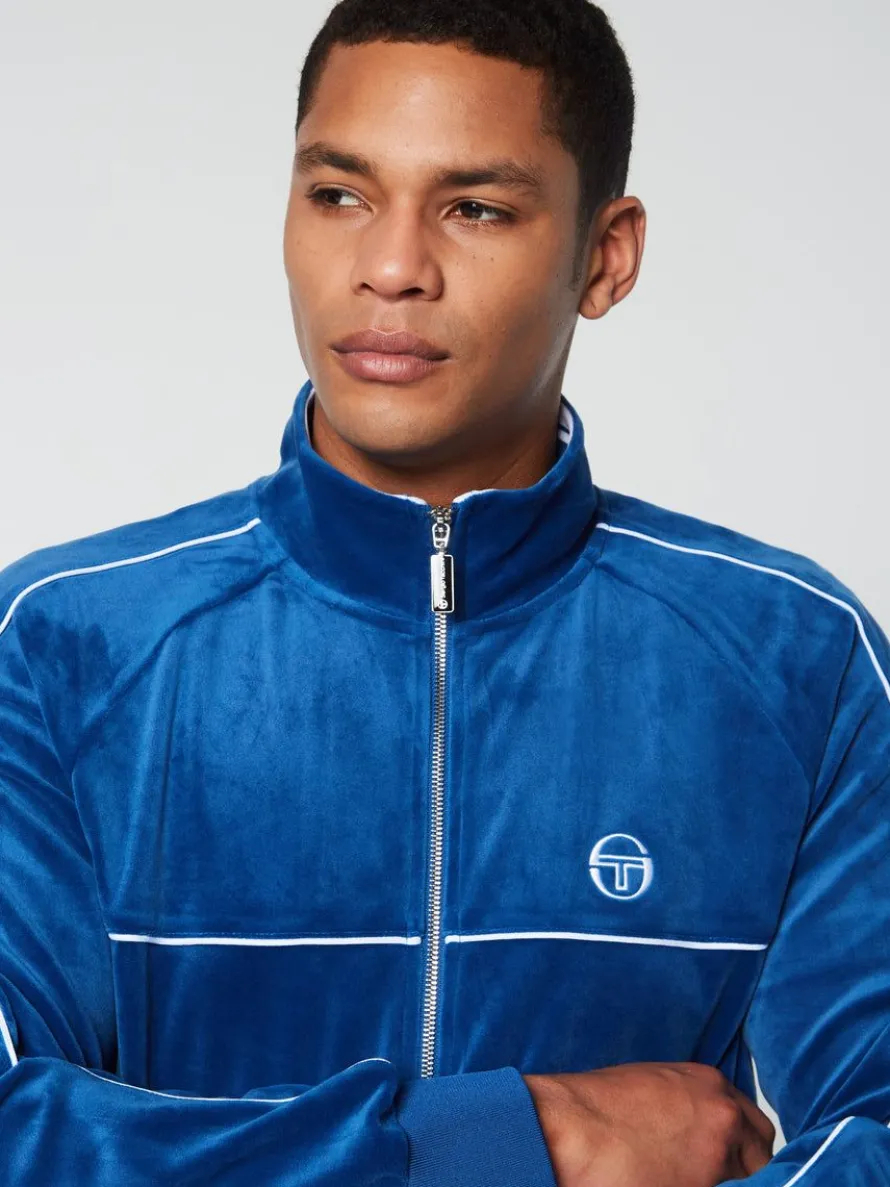 Lioni Velour Track Jacket Archivio- Limoges